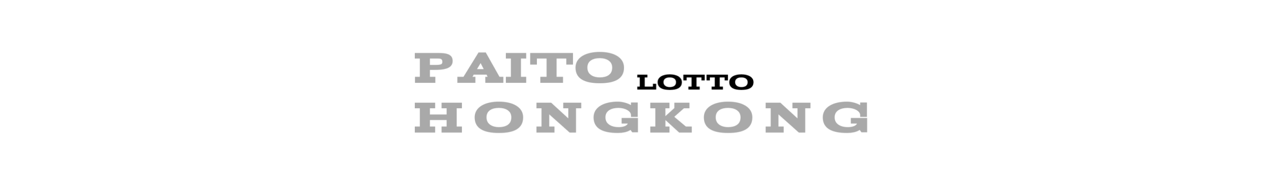 Paito Hongkong Lotto